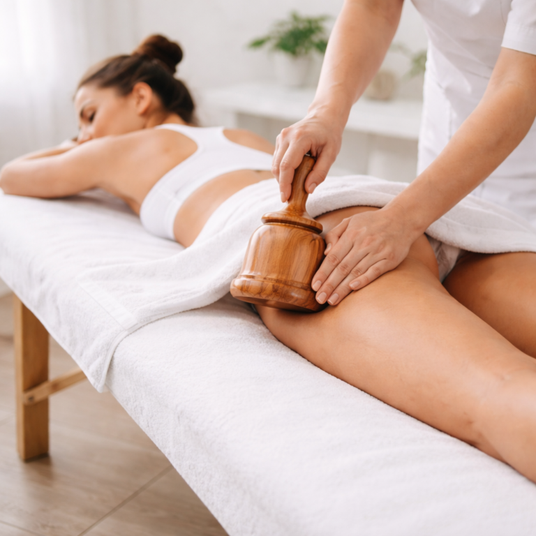 maderoterapia modelado corporal profesional en cabina