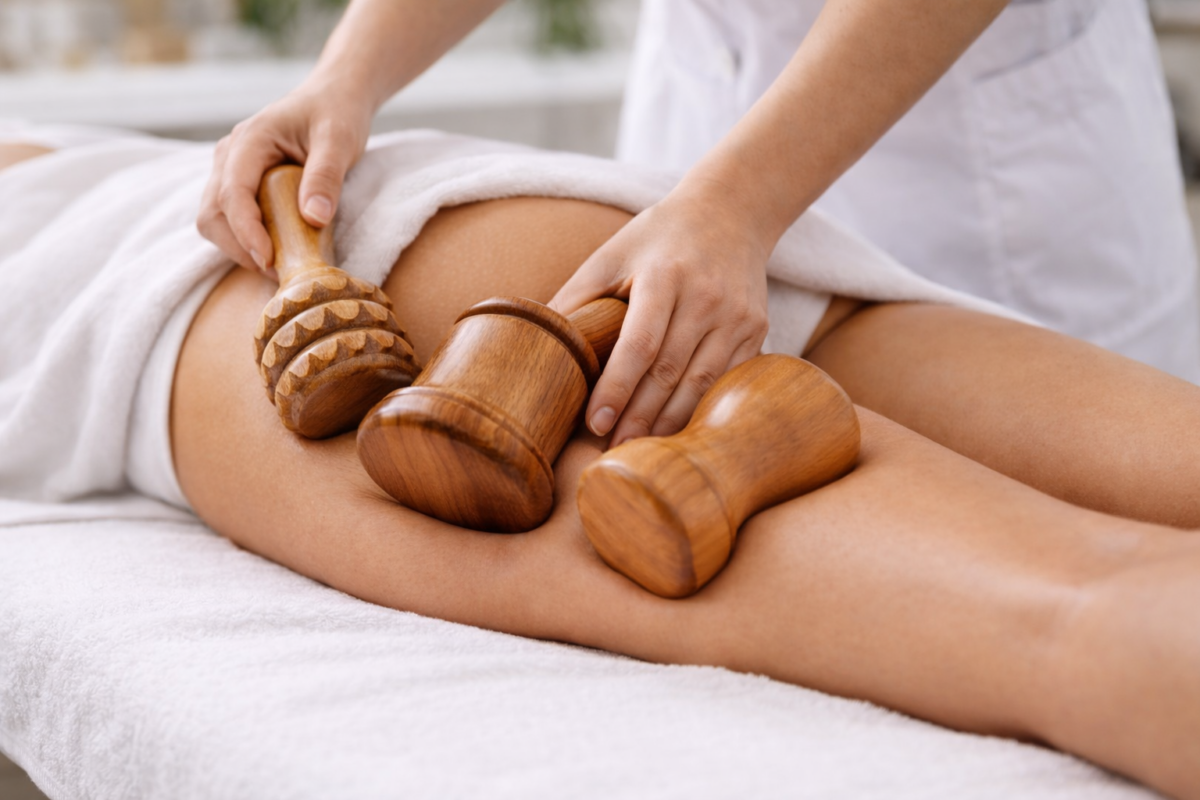 tratamiento corporal profesional con maderoterapia