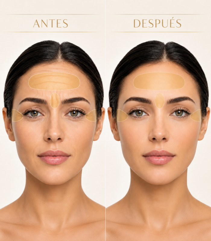 antes y despues botox full face