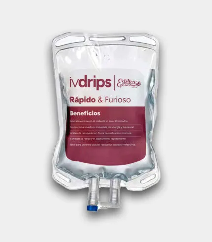 Sueroterapia ivDrip Rapido y Furioso