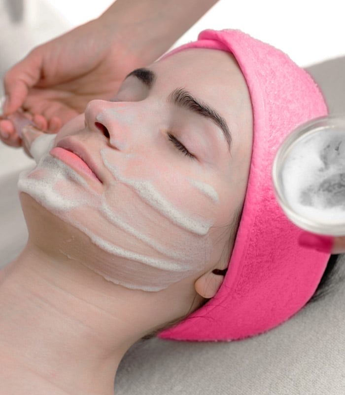 peeling + mesoterapia