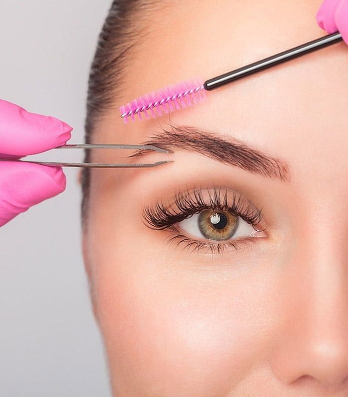 perfilado de cejas